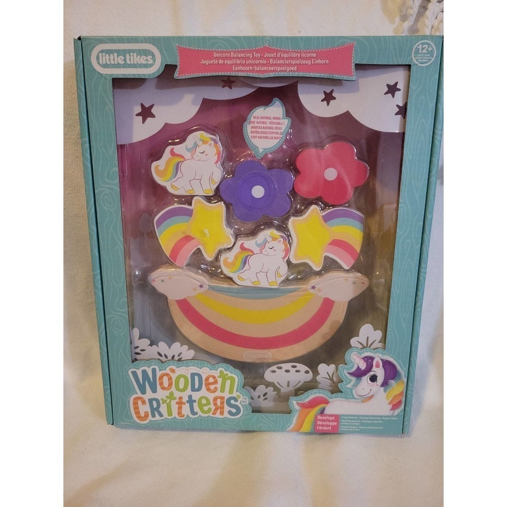 Unicorn wooden critters blocks